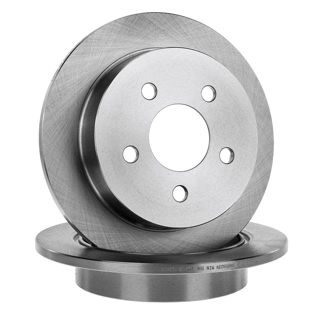 Set of 4 Disc Brake Rotors & Ceramic Pads for Chevy Impala (2006–2010)