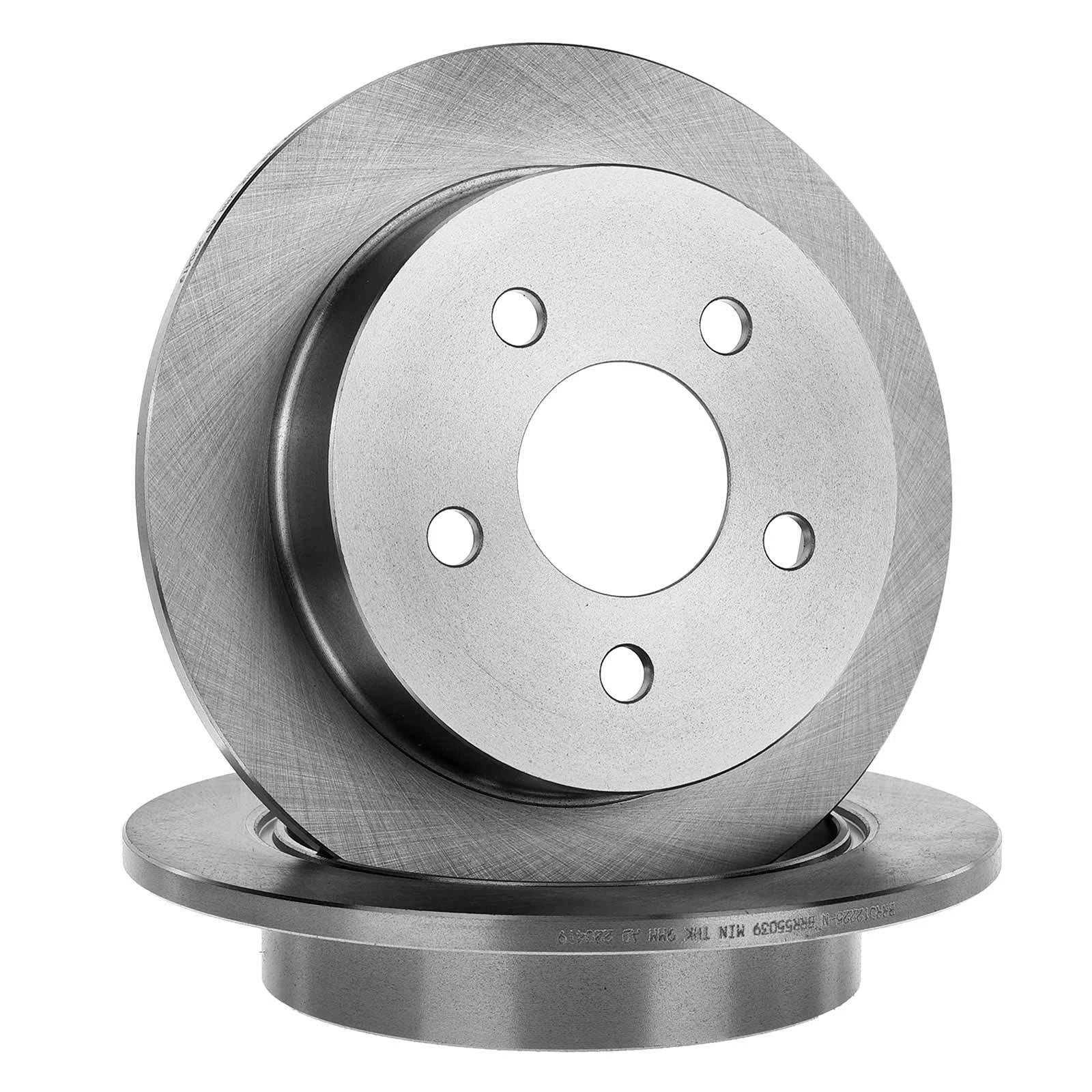 Set of 4 Disc Brake Rotors & Ceramic Pads for Chevy Impala (2006–2010)