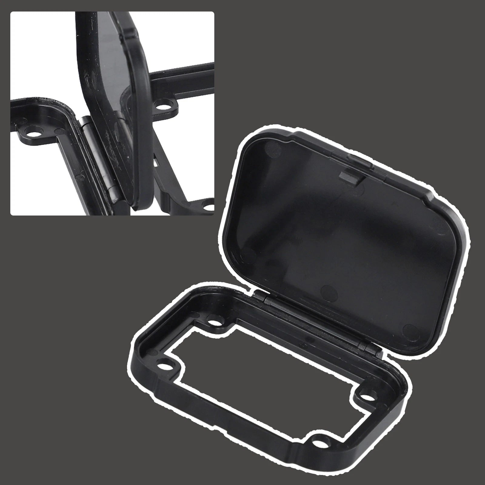 Panel Bracket Cover for Caravans (Silver-plated Copper)