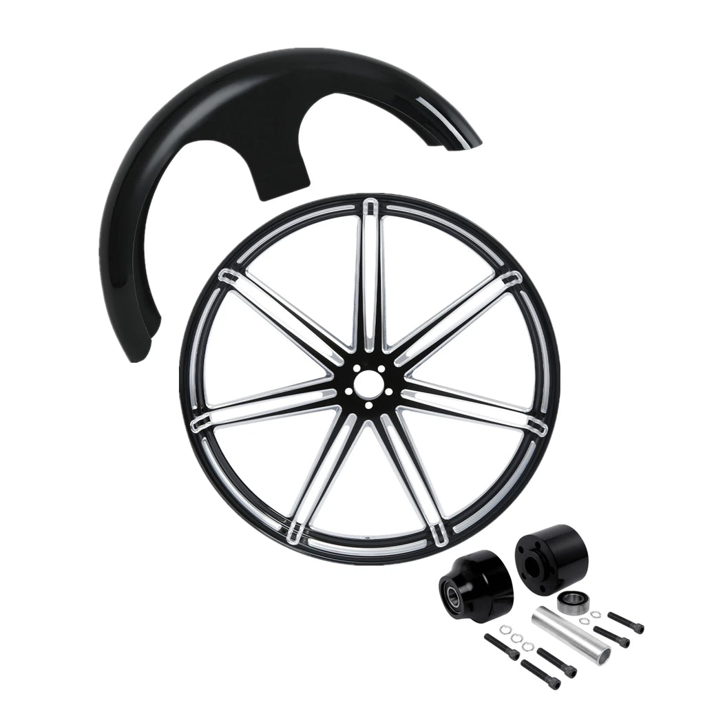 30" Front Wheel Rim Hub Fender for Harley Road Glide King (2008–2025)