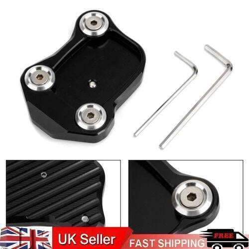 Kickstand Sidestand Enlarged Plate Pad for Honda CB650F CBR650F (2014–2018) Black T9