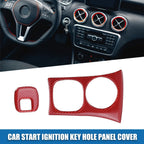 Set of 2 Ignition Key Hole Panel Covers for Chevy Corvette C5 (1997–2004) 718844598002