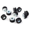 10Pcs Rubber Fairing Cowling Grommet Bushing Bolts for Motorcycle