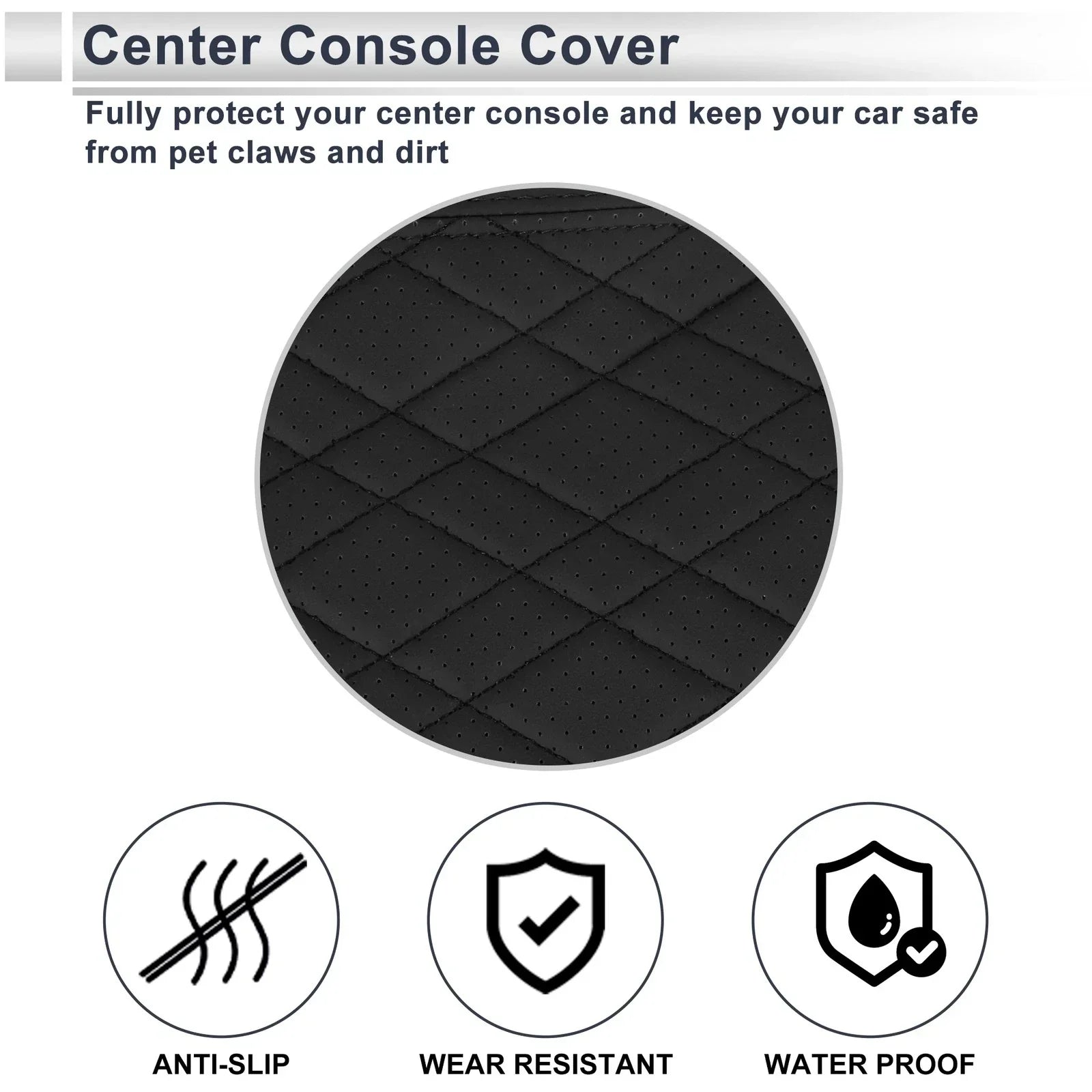 Center Console Cover 1 Pc for BMW X3 (2011-2017)
