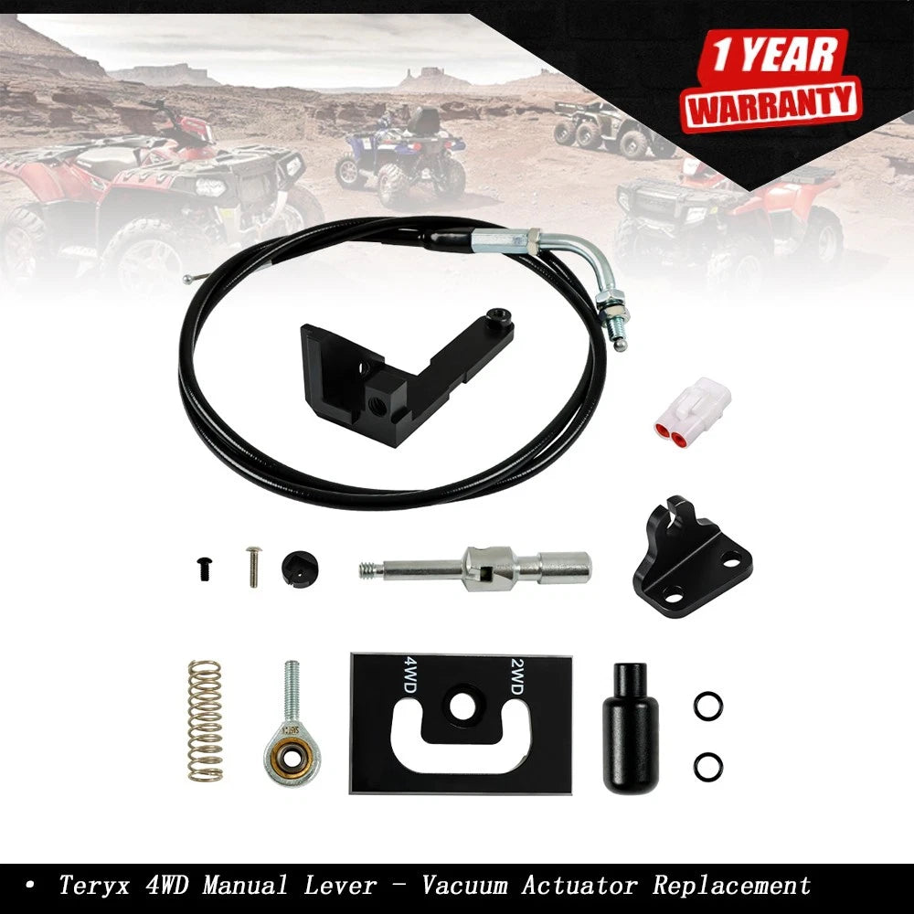 Manual Lever-Vacuum Actuator for Kawasaki Teryx 750 (2008–2013)