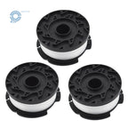 3 Pack Replacement Trimmer Spools for BLACK+DECKER GH600 