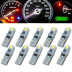 18mm / T5 / SMD 2LED Wedge Dashboard Instrument Panel Light Lamps for Car Model