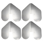 Stainless Steel Boat Bow Guards Set of 2 - Scratch Protection Solution