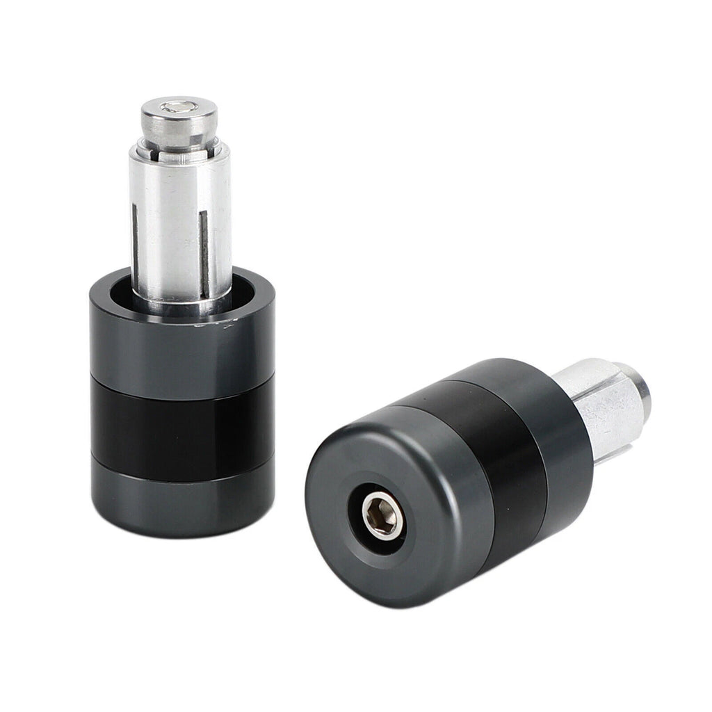 Set of 2 Handle Bar Ends for Various Motorcycles (7/8" 22mm)