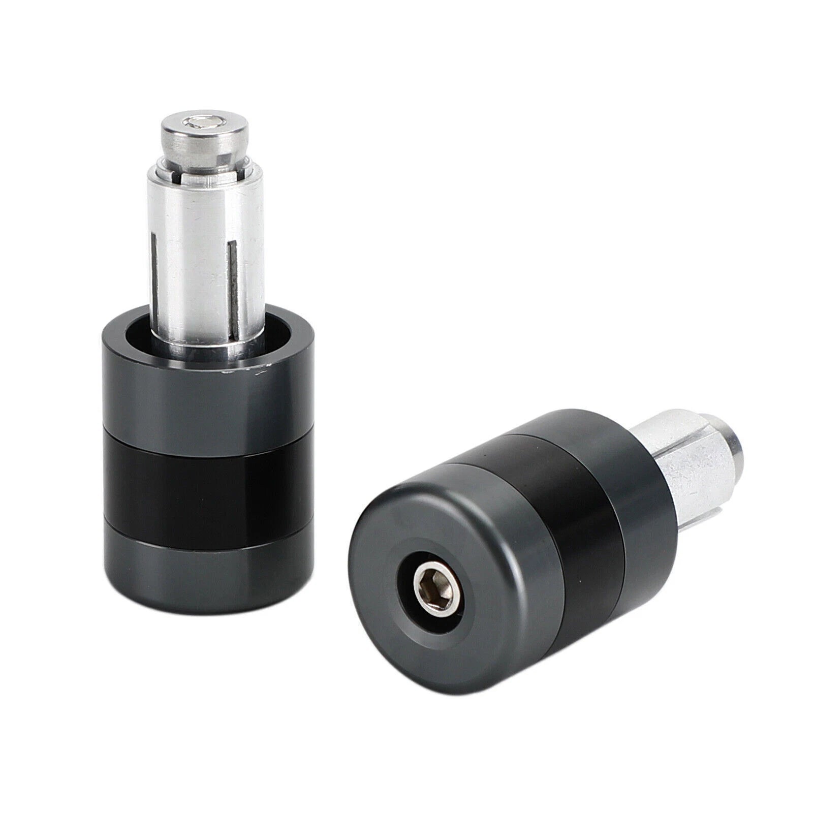 Set of 2 Handle Bar Ends for Various Motorcycles (7/8" 22mm)