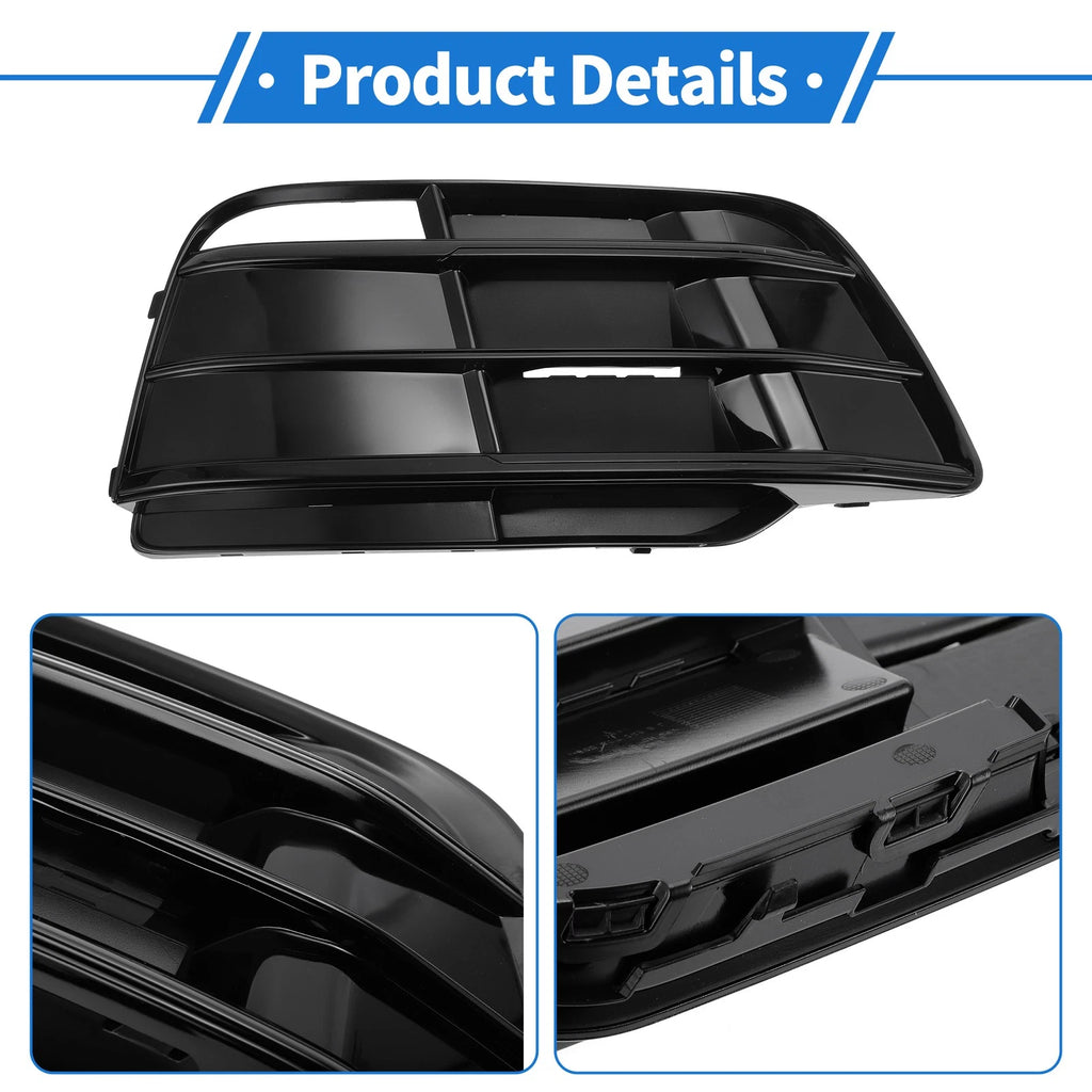 1pc Front Right Fog Light Grill for Audi Q5 SQ5 (2018–2022) No. 80A807679M