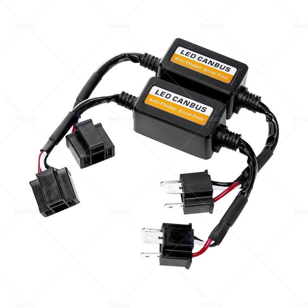 2X H4 LED Headlight Canbus Decoder Resistor for Suitable (2002–2019)