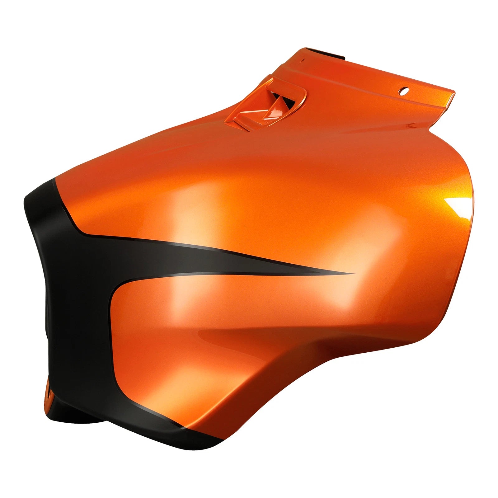 Outer Fairing for Harley Electra Glide & Street Glide (2014–2023) Scorched Orange/Black Denim