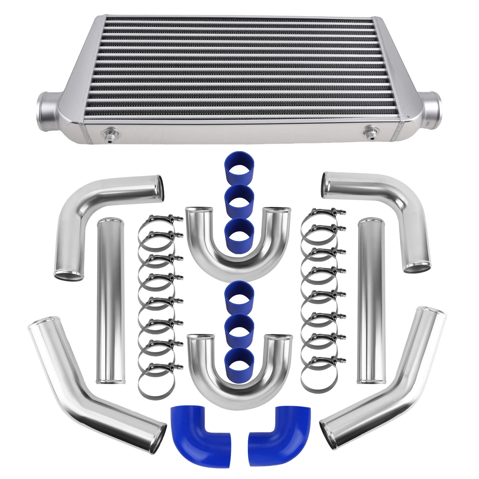 3" Intercooler Turbo Piping Kit & 600x300x76 Intercooler for