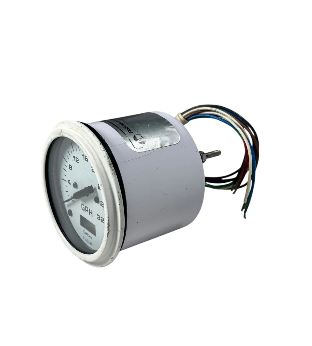 Floscan 5332B-LFGD317 GPH Gauge 0-32 3 3/8in Face for Parts