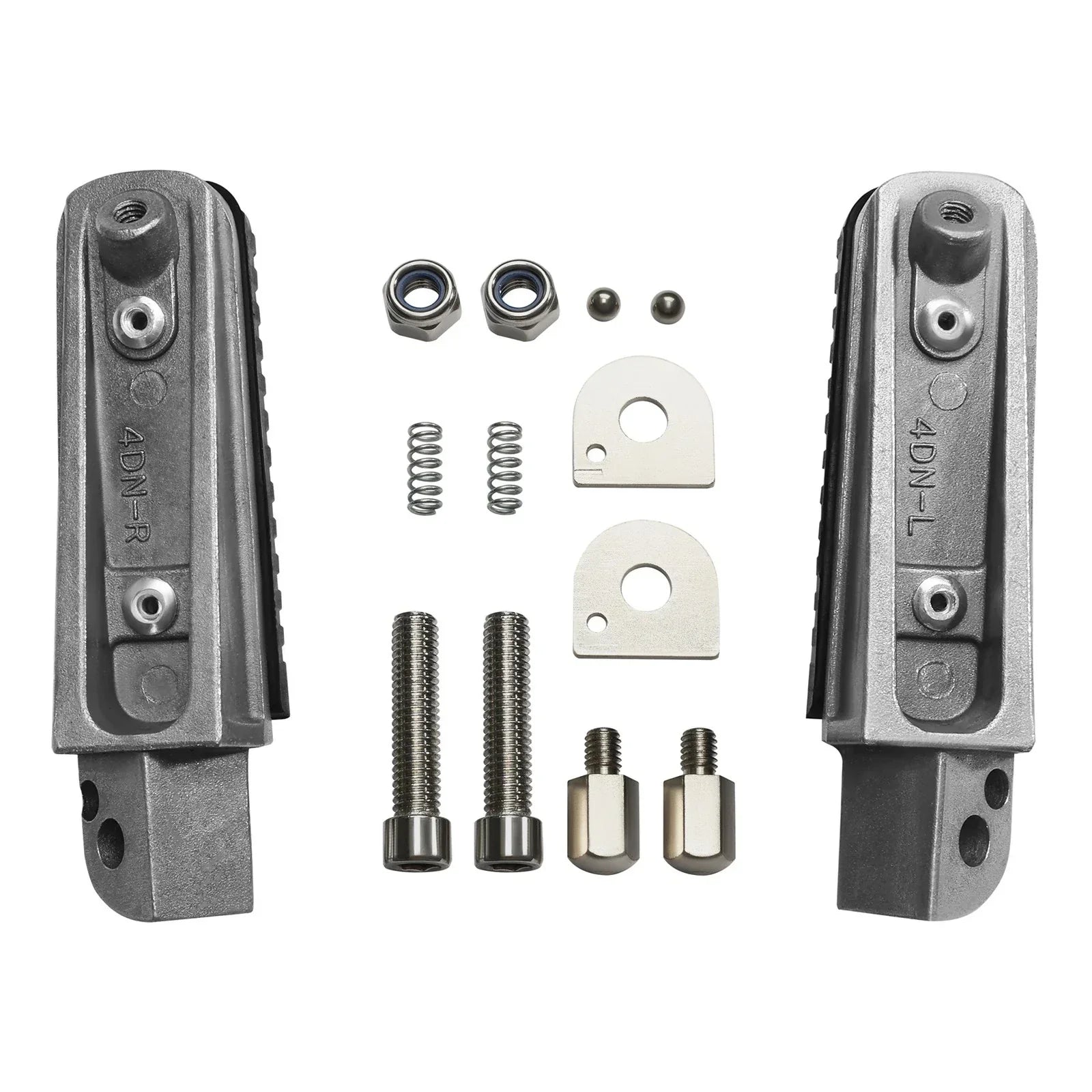 Driver Passenger Footrest Footpegs for Yamaha FZ1 FJR1300 (2001-2013)