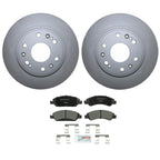 Front Brake Kit 330mm Disc Rotors & Semi-Metallic Pads for Cadillac Chevrolet GMC