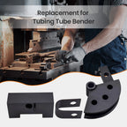Tube Bender Die Set for Round Tube (1.5 in x 5 in) 120° Radius for 3 Pcs