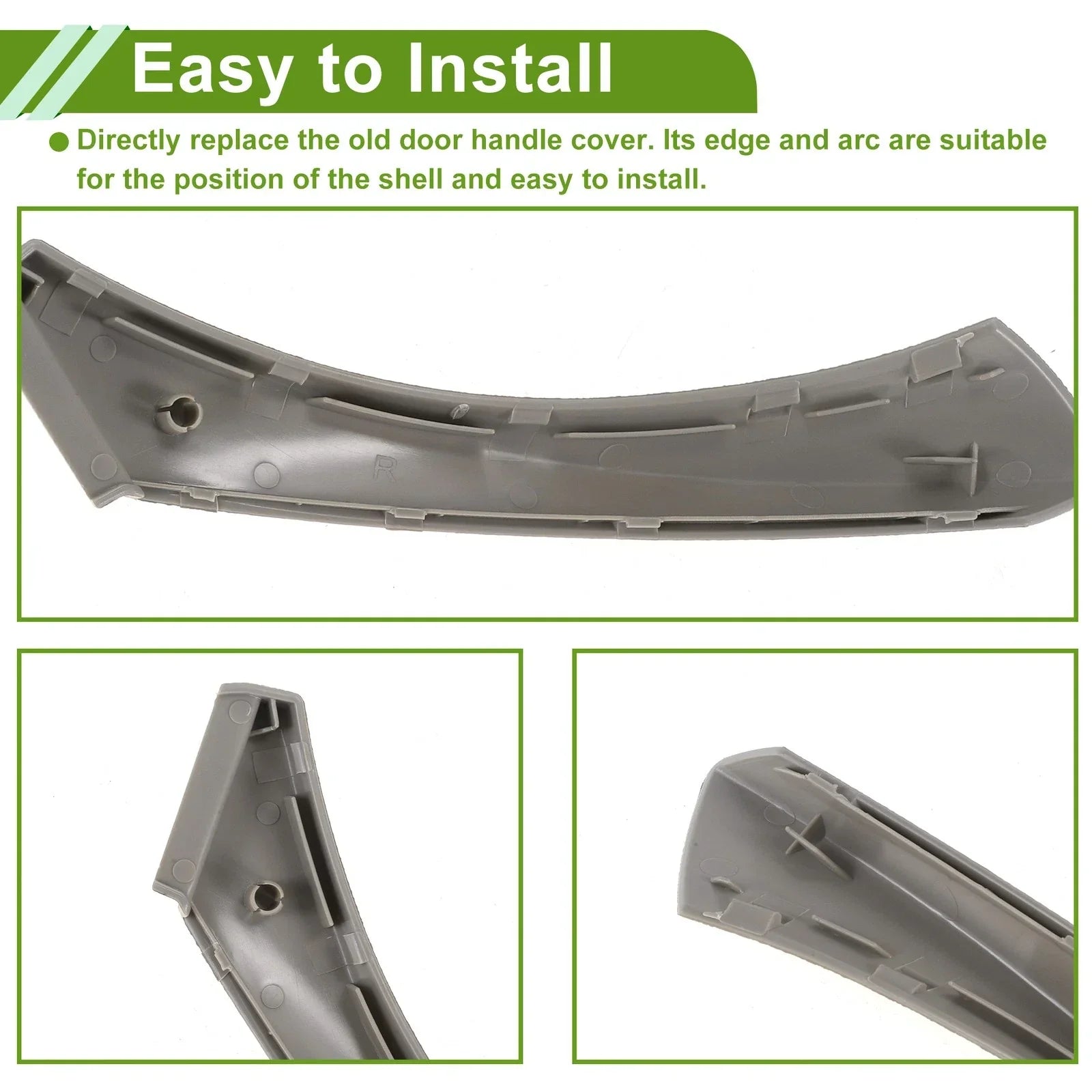 Door Panel Handle Pull Trim Cover for BMW 325i E90 Sedan (2006 - 2006)
