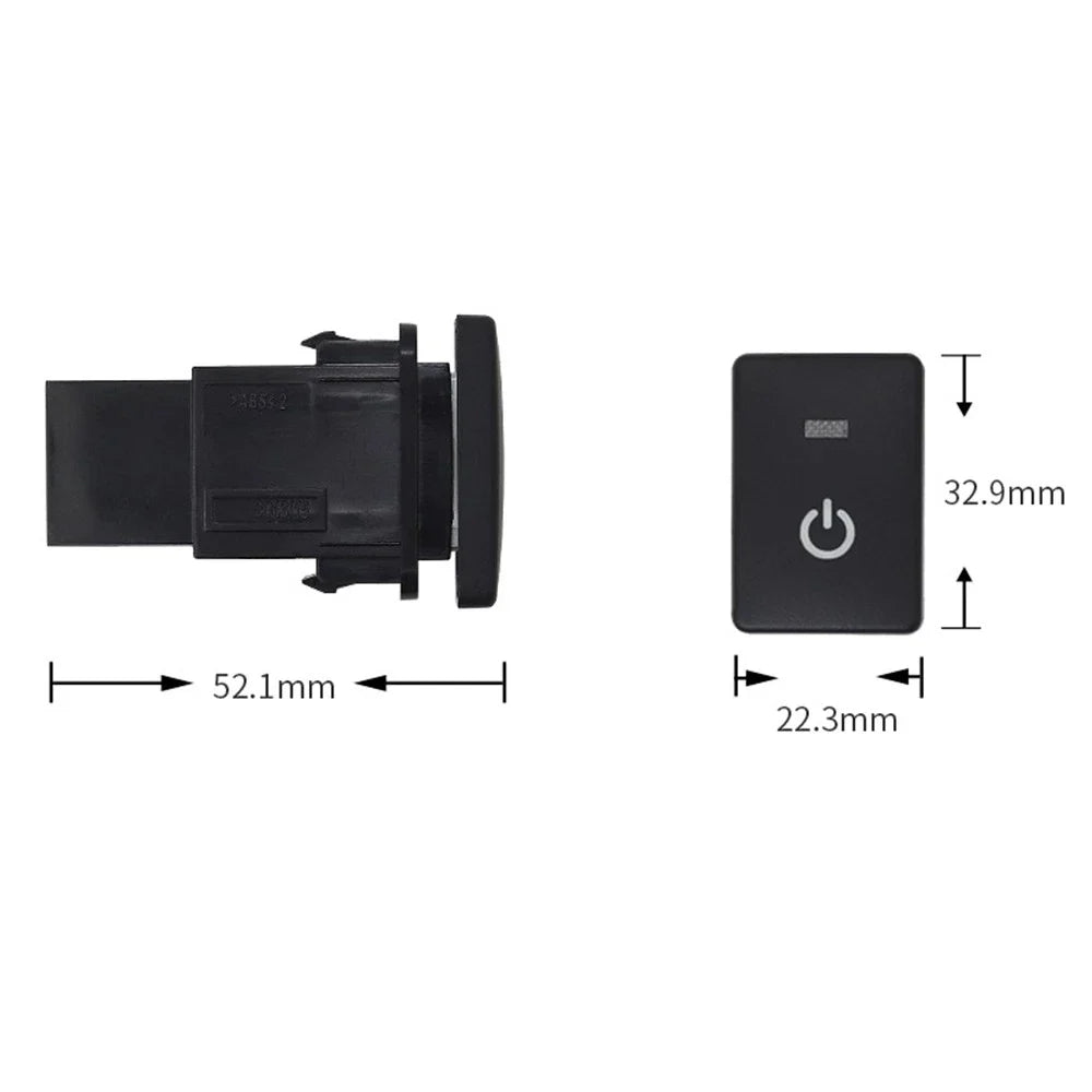 Latching Control Switch with Wire Harness for Suzuki Jimny (2019–2025)