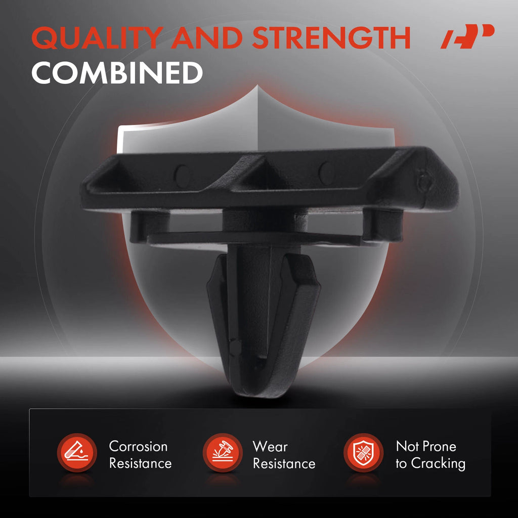 20Pcs Nylon Ground Effects Moulding Clip for Jeep Liberty (2002-2007)