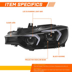 LED Projector Headlights for BMW 3-Series F30 Sedan (2012–2015)