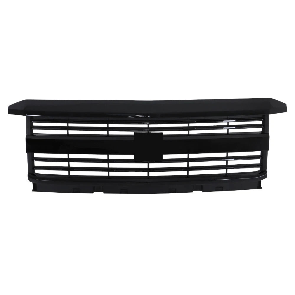 Black Mesh Front Grille Assembly for Chevrolet Silverado 2500 HD (2015-2019)