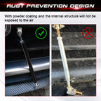 Adjustable Front Bumper Chin Lip Splitter Rear Diffuser Strut Rod for Car (2019-2024)