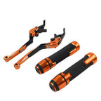 Folding Extendable Brake Clutch Lever Handlebar Grip Set for Yamaha FJR XJR 1300