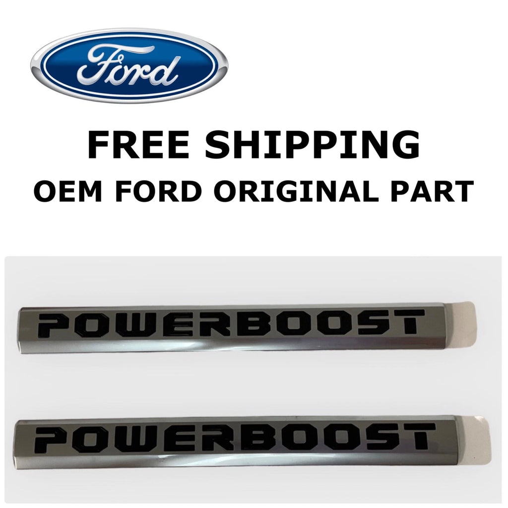 2PC Powerboost 3D Letter Emblem for Ford F-150 (2019–2023)