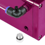 Billet Aluminum Oil Catch Reservoir Tank for Racing Vehicles (Universal)