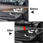 Interior Door Panel Cover Set for Mercedes Benz GLC Class (2016-2021)