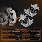 Rear Brake Caliper Assembly for Ford F150 F-250 Expedition/Navigator (2004–2021)