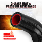 Silicone Radiator Hose Kit for Yamaha Banshee 350 (1987–2006)