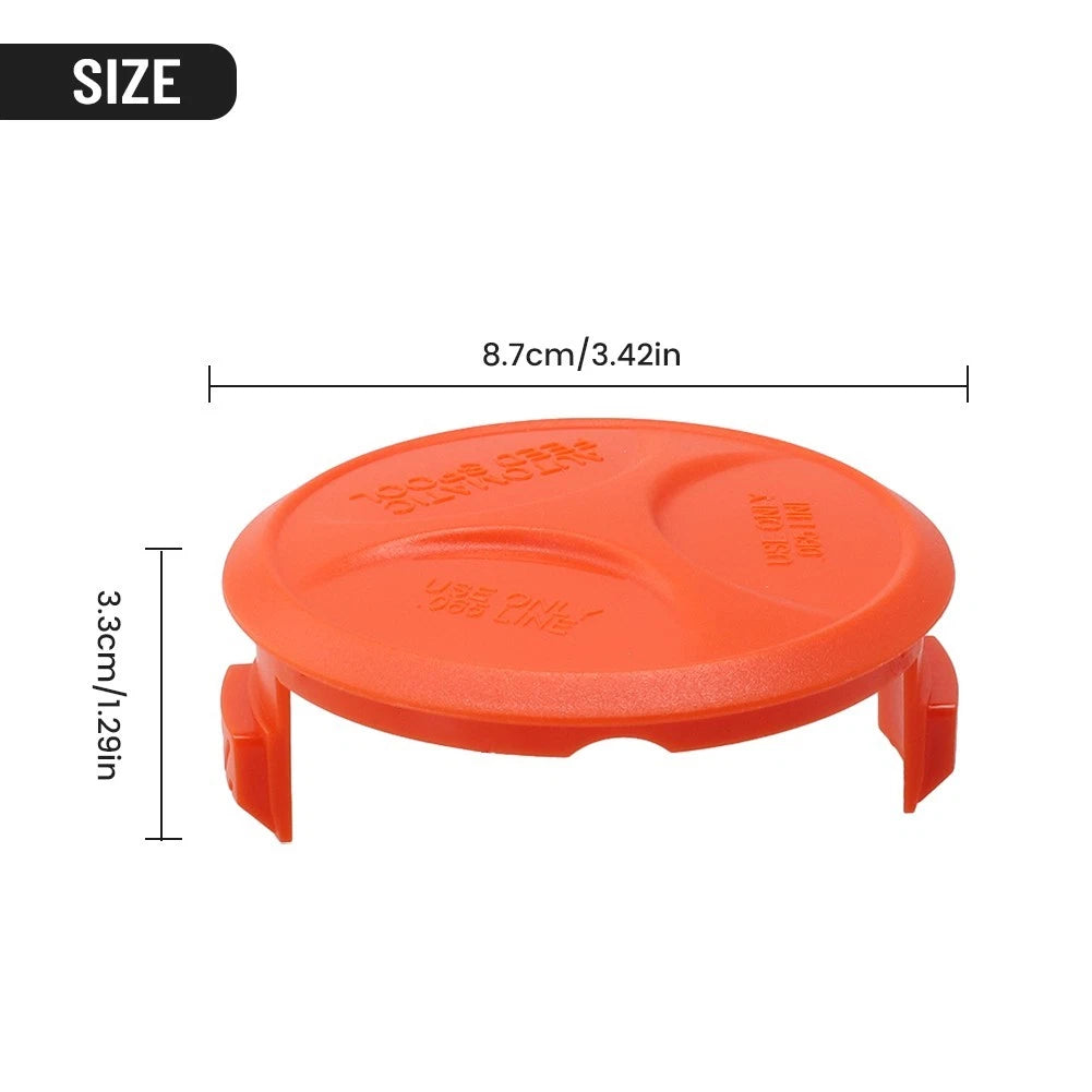 Set of 2 Spool Covers for Garden Outdoor Replacement (GL4525/GL5028/GLC120)