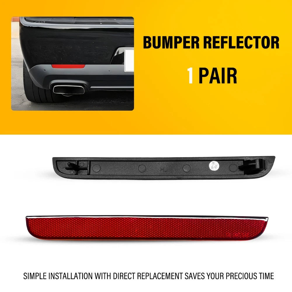 2X Bumper Reflector for Dodge Challenger (2015–2022) CH1185105 EXV