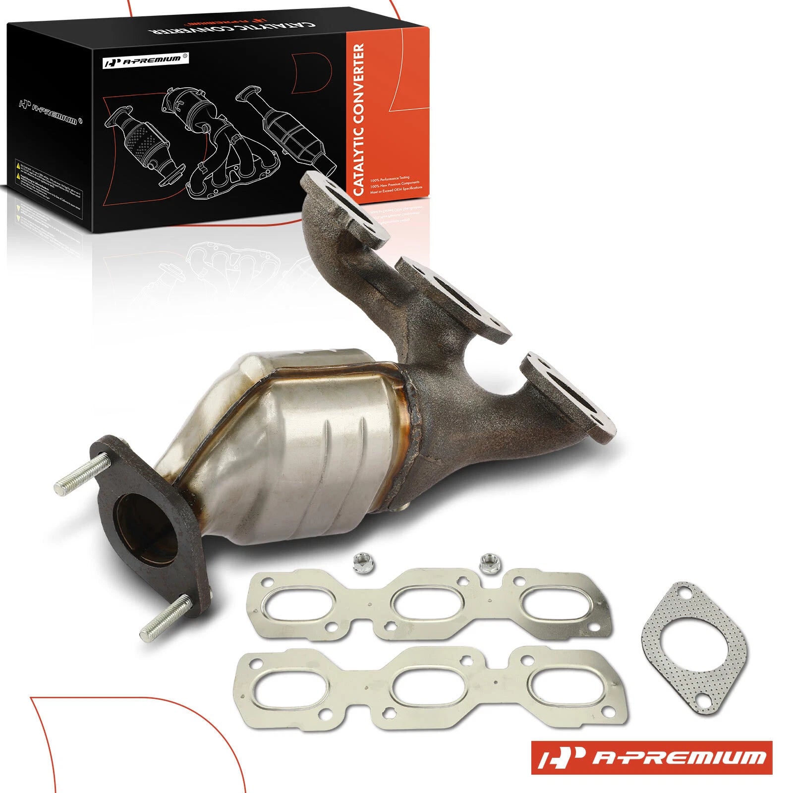 Front Right Catalytic Converter for Ford Escape, Mazda Tribute (2001–2008)