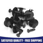 4 x Plastic Push-in Rivet Retainer Fastener Bumper Pin Clips for BMW