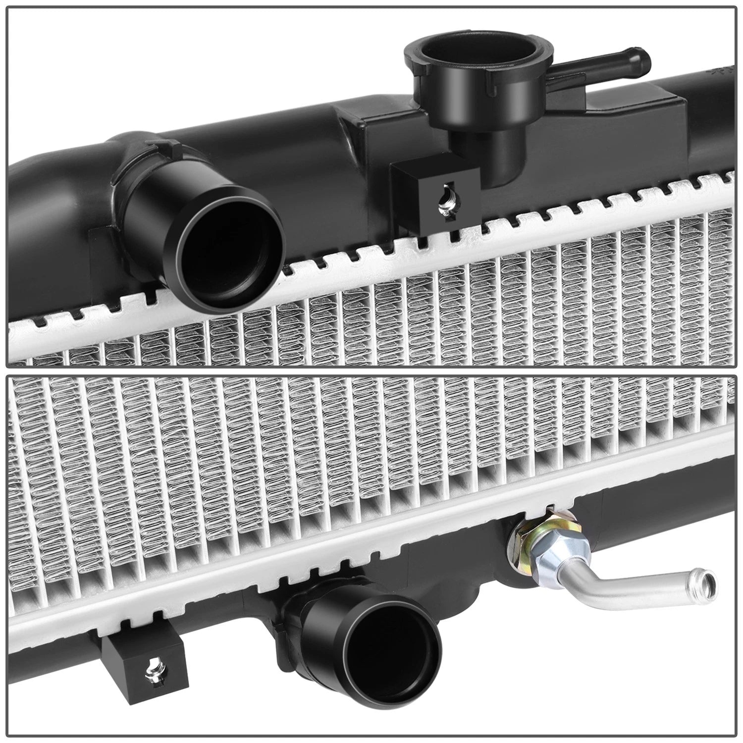 OE Style Aluminum Radiator 1-1/4in for Honda Accord Hybrid (2005–2007) DPI 2783