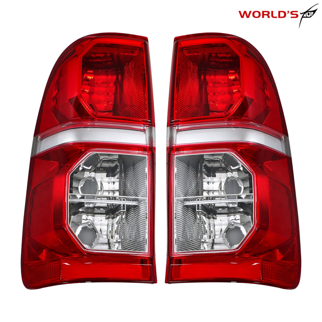 Pair of Rear Tail Lights for Toyota Hilux SR SR5 (2005–2015)