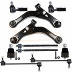 Set of 10 Front Control Arms Tie Rods for Ford Escape Mazda Tribute (2001–2004)