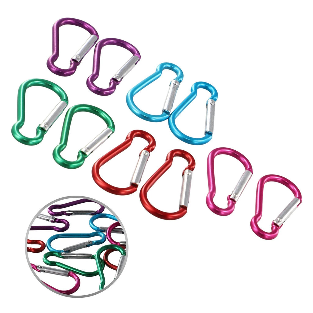 Aluminium Safety Buckle Climbing Hook for Camping Hiking Tool