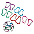 Aluminium Safety Buckle Climbing Hook for Camping Hiking Tool