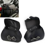 PU Leather Saddle Bags for Harley Sportster Dyna Motorcycle