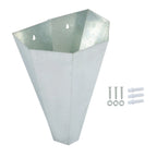 Medium Size Chicken Cone for Poultry Restraining (Galvanized Steel)