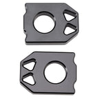 CNC Rear Chain Adjuster Axle Block for Suzuki DRZ400SM 400S 400E (2005–2024) Black