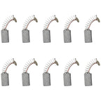 Set of 10 Carbon Brushes for Electric Motor Power Drill