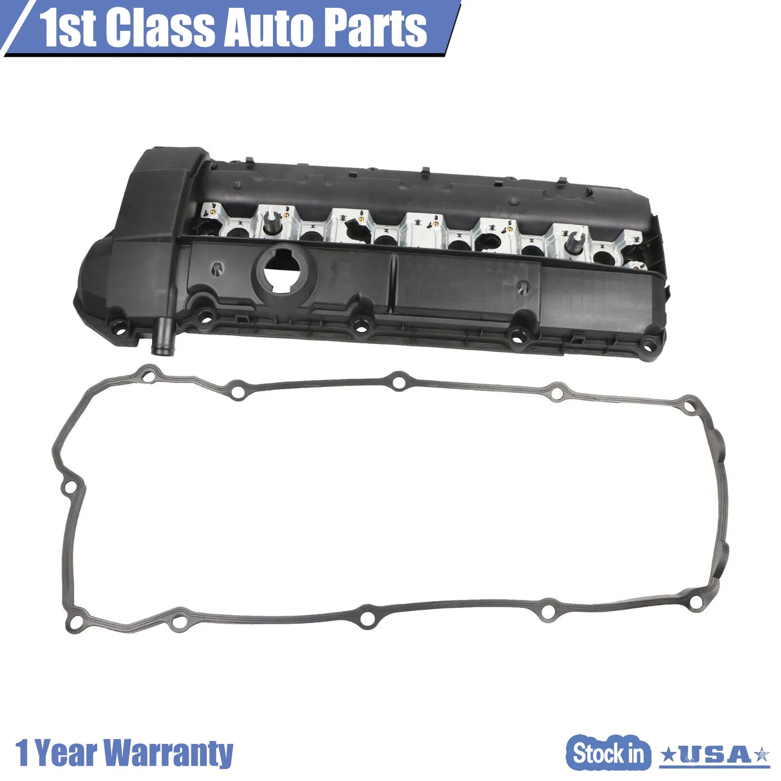 Engine Valve Cover with Gasket & Seals for BMW 3 Series 1992–1999