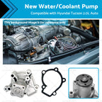 Water Coolant Pump for Hyundai Tucson 2.0 (2004–2007) 2510023530