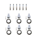 Set of 6 Double Iridium Spark Plugs & Coil Boot Kit for Camaro Equinox V6 (2010–2015)